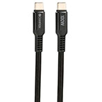 Champion USB-C kabel 100W - 1m (USB-C/USB-C) Sort