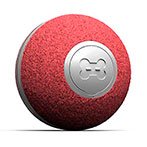 Cheerble Interaktiv Cat Ball Kattelegetøj (Rød)