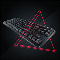 Cherry G80-3000N RGB TKL Gaming tastatur m/RGB (MX Red)