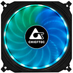 Chieftec CF-1225 PC Blæser m/RGB (1200rpm) 120mm