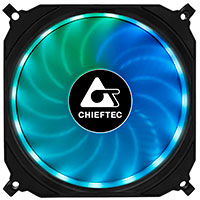 Chieftec CF-3012 PC Blser m/RGB (1200rpm) 120mm