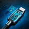 Choetech A3010 Thunderbolt 4 Kabel 100W - 0,8m (USB-C/USB-C) Sort