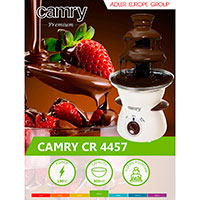 Chokoladefontne 80W (500ml) Camry