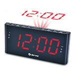 Clockradio m/projektor (LED display) Denver CPR-710