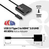 Club 3D Videoadapter (USB-C/HDMI)