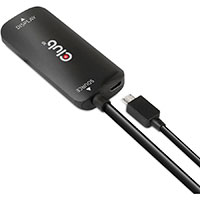 Club3D HDMI + Micro USB til DisplayPort Adapter 8K - aktiv