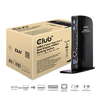 Club3D USB 3.2 Dock (USB 3.2/DP/LAN/Audio)