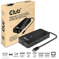 Club3D USB-C Dock 100W (HDMI/RJ45/USB-C/USB-A)