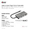 Club3D USB-C Dock 8-i-1 100W (HDMI/USB-C/USB-A/SD/RJ45)