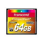 CompactFlash kort (64GB) Transcend