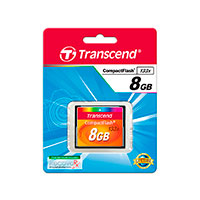 CompactFlash kort (8GB) Transcend
