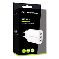 Conceptronic ALTHEA13W 30W USB Oplader (3xUSB-A)
