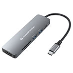 Conceptronic DONN11G USB-C Gen.1 Dock (HDMI/USB-A/USB-C/SD/MicroSD/PD)