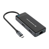 Conceptronic DONN14G 100W PD USB-C Dock (HDMI/USB-A/RJ45)