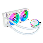 CoolerMaster WAK MasterLiquid PL240 FLUX RGB CPU Vandkling 120mm (2xBlser)