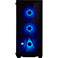 Corsair Carbide SPEC-Delta RGB Gaming PC Kabinet (Glas) Sort