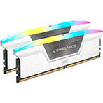 Corsair CL36 Vengeance RGB 2x16GB - 5600MHz - RAM DDR5 (Kit) Hvid