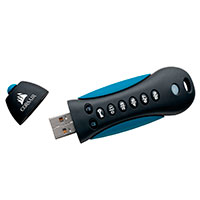 Corsair Flash Padlock 3 USB 3.0 Ngle - 128GB (Krypteret)