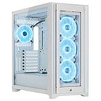 Corsair iCUE 5000X PC Kabinet m/RGB (ATX) Hvid