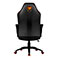 Cougar Fusion Gaming stol (PVC læder) - Sort/Orange