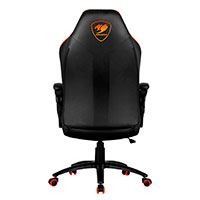 Cougar Fusion Gaming stol (PVC læder) - Sort/Orange