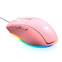 Cougar Gaming mus m/RGB (Justerbar hastighed) Minos XT Pink