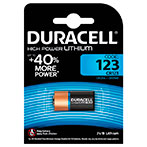 CR123 batteri (Lithium) Duracell - 1-Pack