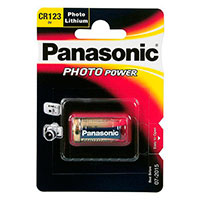 CR123A batteri Lithium - Panasonic 1 stk