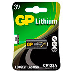 CR123A batteri 3V (Lithium) GP - 1-Pack