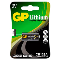 CR123A batteri 3V (Lithium) GP - 1-Pack