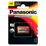 CR2 batteri Lithium - Panasonic 1 stk