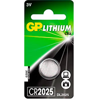 CR2025 batteri 3V (Lithium) GP - 1-Pack