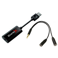 Creative Sound BlasterX G1 USB Lydkort m/Hovedtelefonforstrker (93dB)