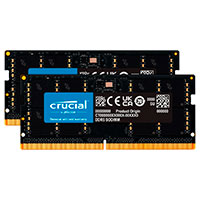 Crucial CL40 SO-DIMM 64GB - 4800MHz - RAM DDR5 Kit (Ikke-ECC)
