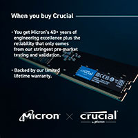 Crucial CL46 16GB - 5600MHz - RAM DDR5
