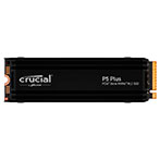 Crucial P5 Plus Heatsink SSD Harddisk 2TB - M.2 PCIe Gen4 (NVMe)