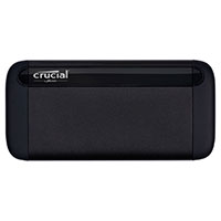 Crucial X8 Portable SSD Harddisk 2000GB (USB 3.2 Gen 2) 2,5tm