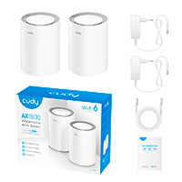 Cudy M1800 Mesh Router System - 1200Mbps (WiFi 6) 2pk