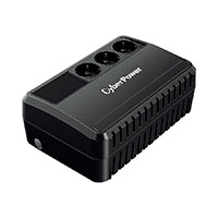 CyberPower BU650EU UPS Ndstrmforsyning 650VA 360W (3 Udtag)