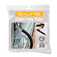 D-Line Kabelkanal - 1,1m (32mm) Sort