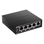 D-Link DGS-1005P Netværksswitch 5 Port (PoE+)