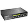 D-Link DGS-1008P/E Metall PoE+ Netvrk Switch 8 port - 10/100/1000 Mbps (30W)