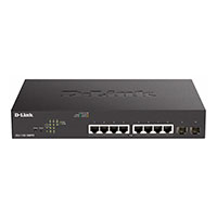 D-Link DGS-1100-10MPV2 Netvrk Switch 10 Port (PoE+)