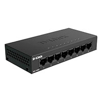 D-Link DGS‑108GL Netvrk Switch (8 porte) Gigabit