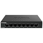D-Link DGS‑108GL Netværk Switch (8 porte) Gigabit