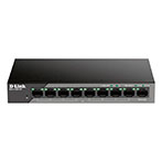 D-Link DSS-100E-9P Netværk Switch 9 Port (PoE)