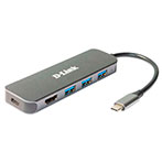 D-Link DUB-2333 USB-C Hub (5-i-1)