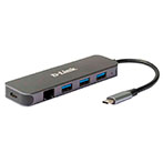 D-Link DUB-2334  USB-C Hub (USB 3.0/USB-C/Gigabit Ethernet)