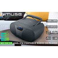 DAB+ Boombox (CD+FM+AUX) Sort - Muse MD-208