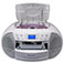 DAB+ Boombox (CD/Kassette/FM) Hvid - Denver TDC-280